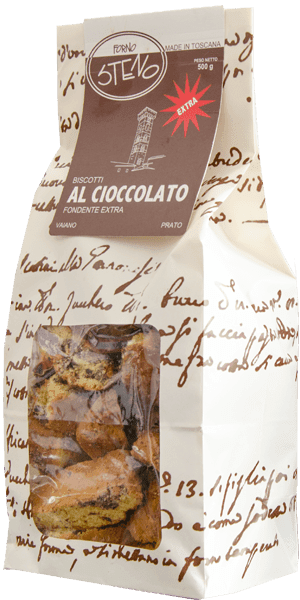 Biscotti al Cioccolato Forno Steno Made in Toscana 500g