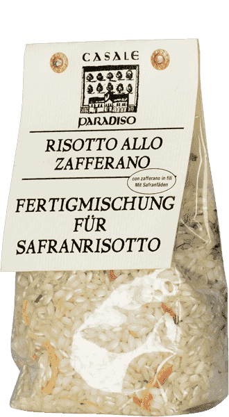 Safranrisotto Fertigmischung Risotto allo Zafferano Casale Paradiso 300g