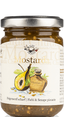 Feigensenf scharf Mostarda Alpe Pragas 160g