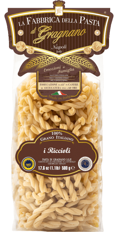 Riccioli IGP 500g La Fabbrica della Pasta Pasta di Gragnano IGP