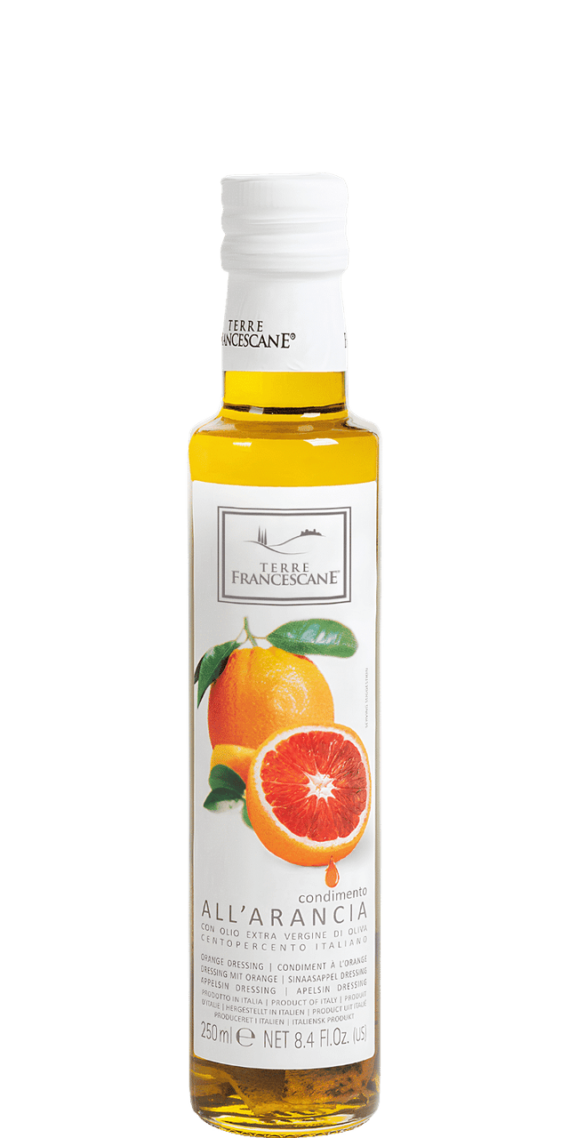 Orangen-Würzöl auf Basis von Olivenöl Extra Vergine - Terre Francescane