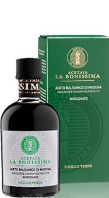 Acetaia La Bonissima Sigillo VERDE Aceto Balsamico di Modena IGP invecchiato