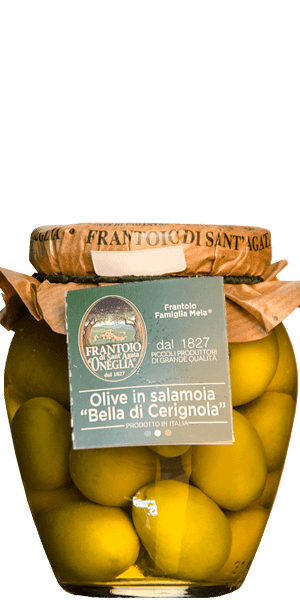 Frantoio di Sant Agata Olive in Salamoia 'Bella di Cerignola' 290g