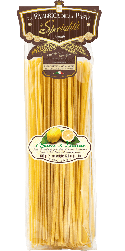 e' Linguine al Limone IGP La Fabbrica della Pasta Pasta di Gragnano