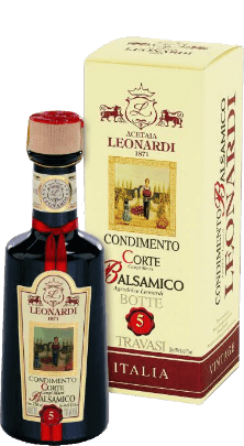 "Corte Serie 5" Condimento Balsamico 250ml - Acetaia Leonardi