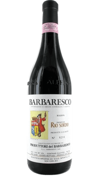 Barbaresco DOCG Riserva Rio Sordo Produttori del Barbaresco