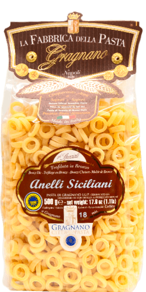 La Fabbrica della Pasta Pasta di Gragnano IGP Anelli Siciliani 500g