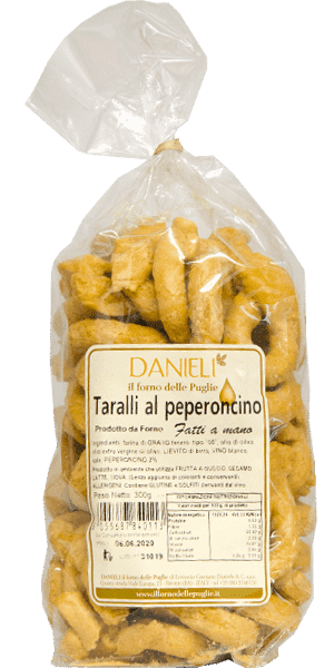 Taralli al Peperoncino Danieli