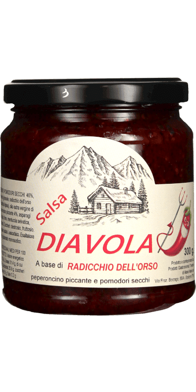 Masé Mario Salsa Diavola Radicchio dell´ Orso 300g