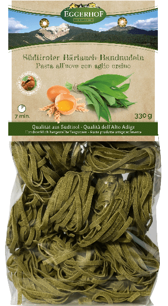 Eggerhof Südtiroler Bärlauch Bandnudeln 310g