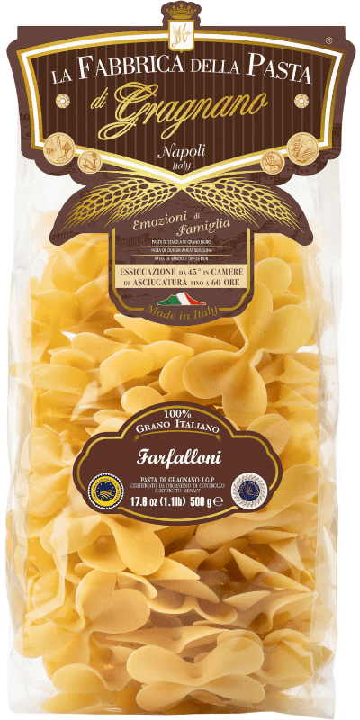 I Farfalloni 500g IGP La Fabbrica della Pasta Pasta di Gragnano