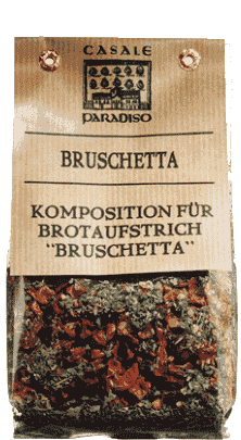 Bruschetta Brotaufstrichkomposition Casale Paradiso 100g