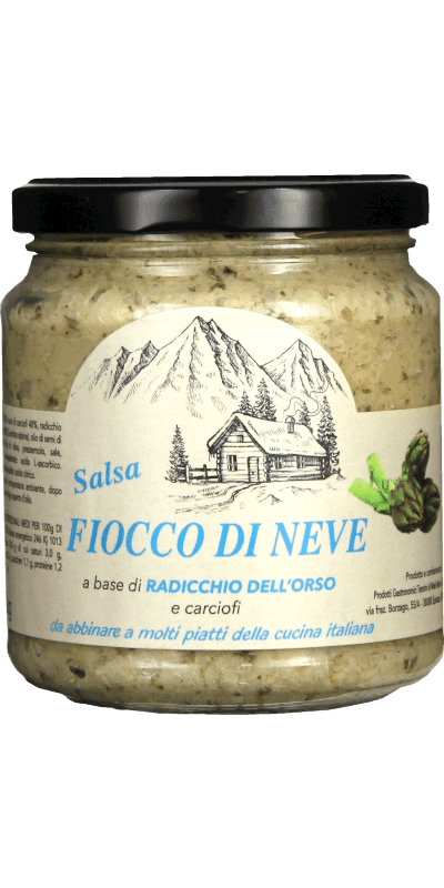 Salsa Fiocco di Neve mit Radicchio dell'Orso Masé Mario