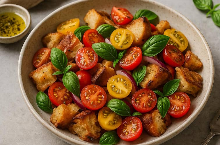 Panzanella-Salat aus der Toskana