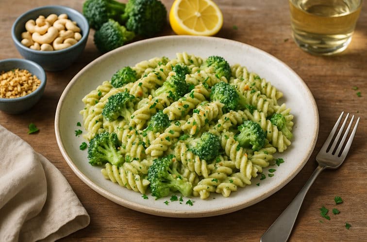 Pasta-mit-Brokkoli-ohne-Sahne