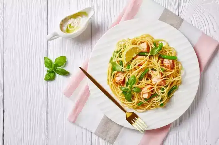 Spaghetti mit Lachs Titelbild