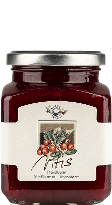 Alpe Pragas Vitis Fruchtaufstrich Preiselbeere 600g