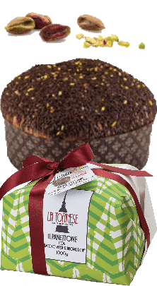La Torinese Panettone mit Pistacchio Verde di Bronte DOP 1kg