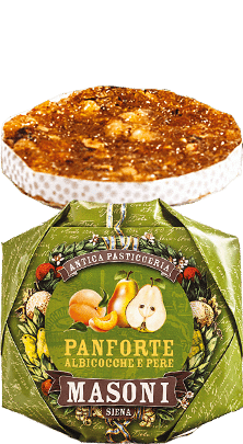 Masoni Panforte Albicocche e Pere Aprikosen und Birnen 250g