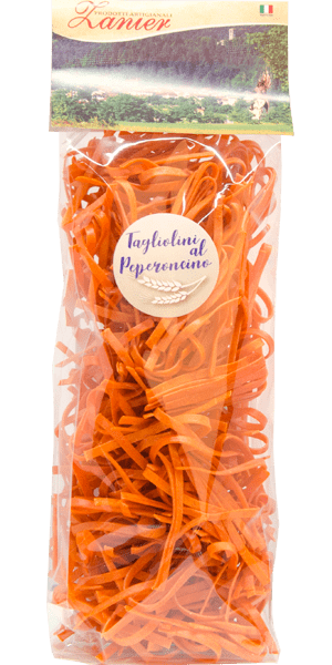 Tagliolini al Peperoncino Zanier Prodotti Artigianale 250g