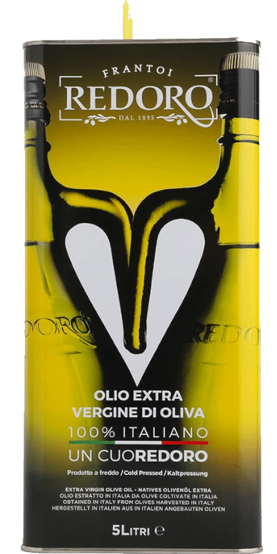 "Linea Oro" Olio Extra Vergine di Oliva 5 l - Frantoi Redoro "Linea Oro" Olio Extra Vergine di Oliva 5 l - Frantoi Redoro