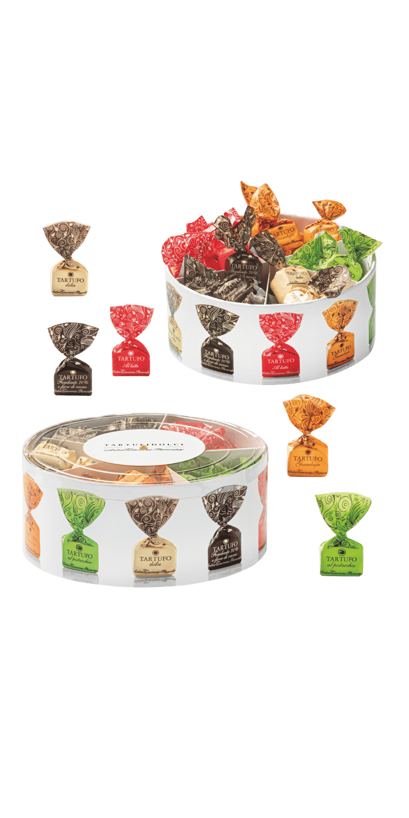 Tartufi Dolci Misti 'Rondo' - Antica Torroneria Piemontesse Tartufi Dolci Misti 'Rondo' - Antica Torroneria Piemontesse